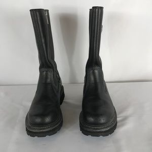 HARLEY DAVIDSON SIZE 8 LEATHER BOOTS